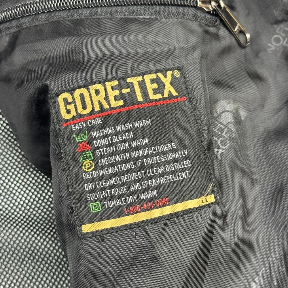 Vintage The North Face Jacket Mens XL Gray Summit Series‎ Ripstop Gore Tex Rain